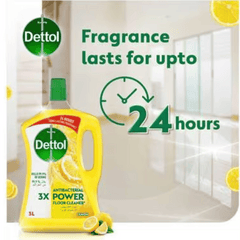 Dettol 4in1 Antibacterial Lemon Floor Cleaner 3L