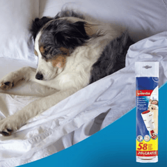 Vileda Lint Roller Set, Efficient, Gentle On Fabrics, Comfortable (58 Sheets)