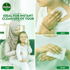 Dettol Original Antibacterial Skin and Surface Wipes 40s