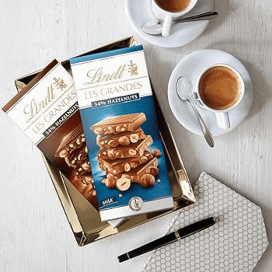 Lindt Les Grandes Dark Hazelnut 150g