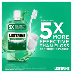 Listerine Mouthwash Fresh Burst, 250ml