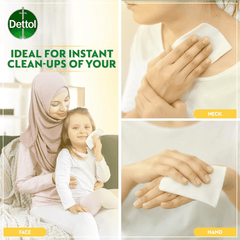 Dettol Fresh Antibacterial Skin and Surface Wipes 10s