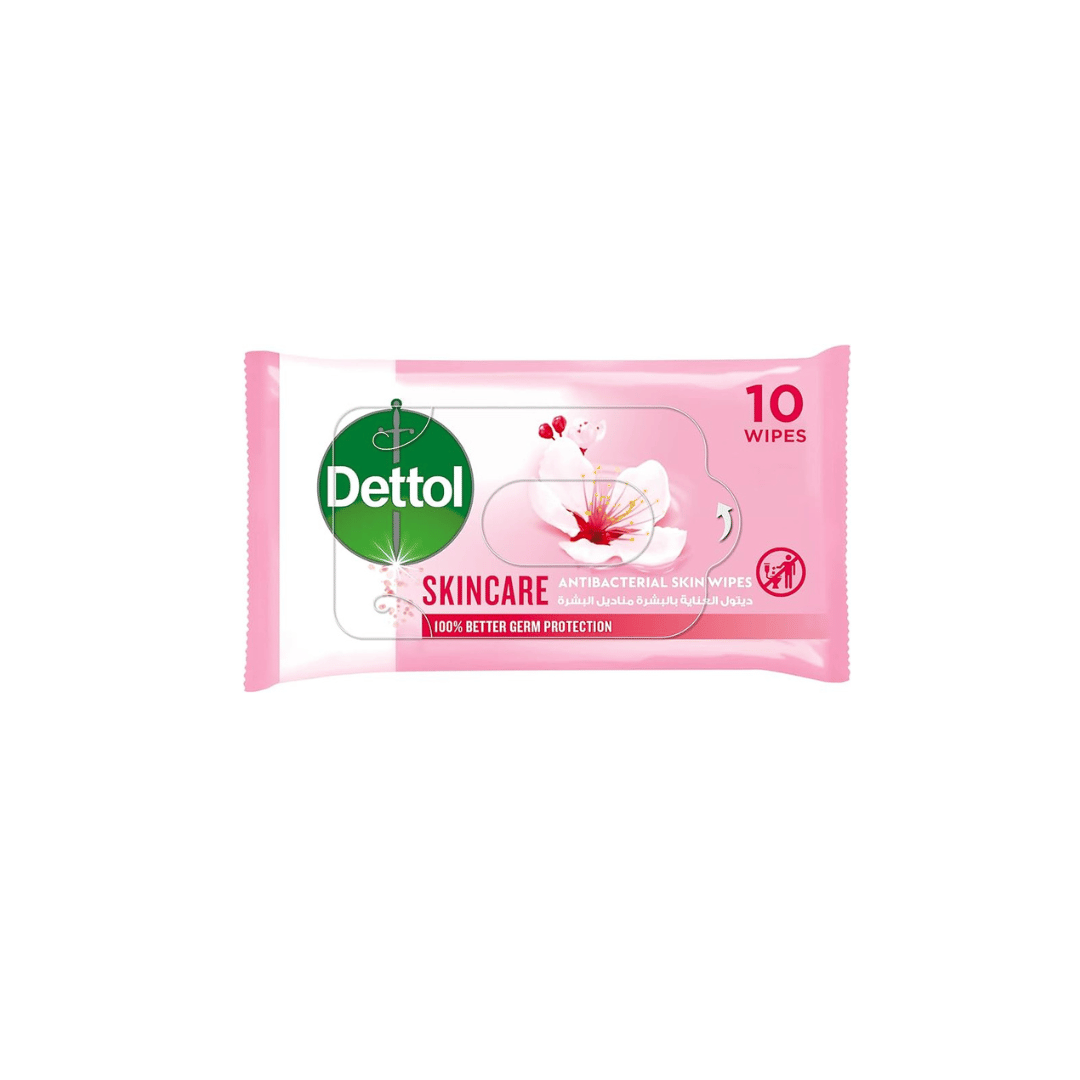 Dettol Antibacterial Wipes Skincare 10s
