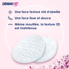 Demak'Up Expert Soft Cotton Round Single Pads x108