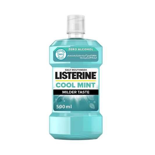 Listerine Mouthwash Cool Mint Zero 500ml, 35% OFF