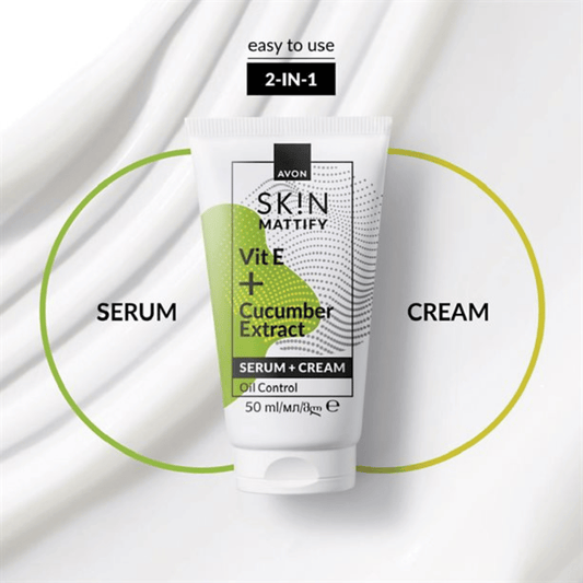 Avon SK!N Mattify Serum + Cream, 50ml