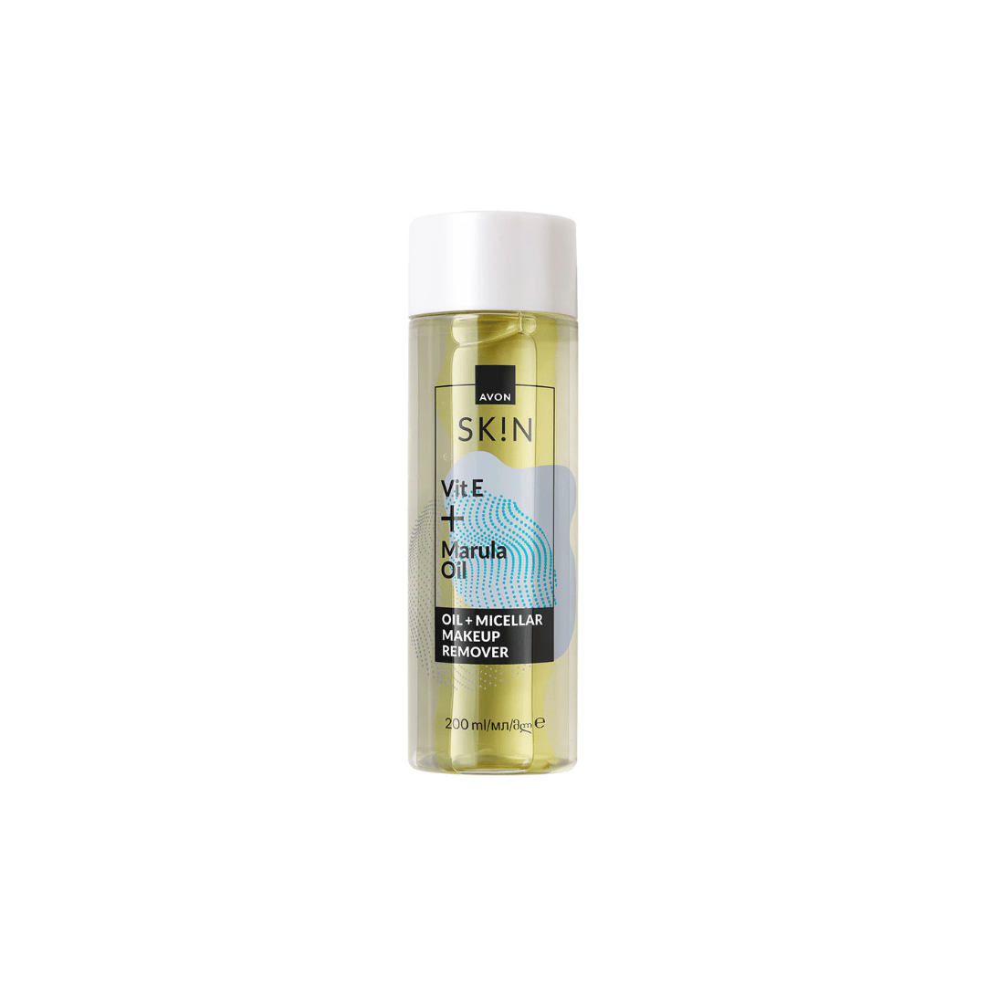 Avon SK!N Oil Infused Oil + Micellar Water, Make-Up Remover, 200ml