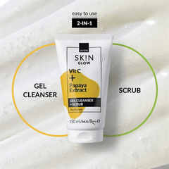 Avon SK!N Glow Gel Cleanser + Scrub, 150ml