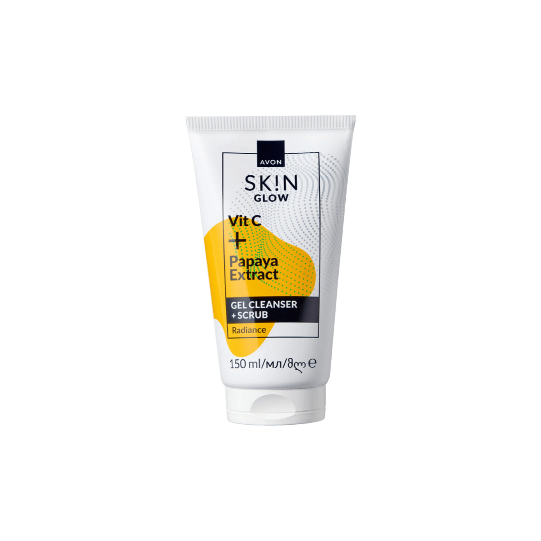 Avon SK!N Glow Gel Cleanser + Scrub, 150ml