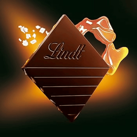 Lindt Excellence Dark Caramel & Sea Salt Touch Bar, 100g