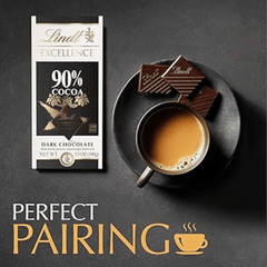 Lindt Excellence Dark 90% 100g