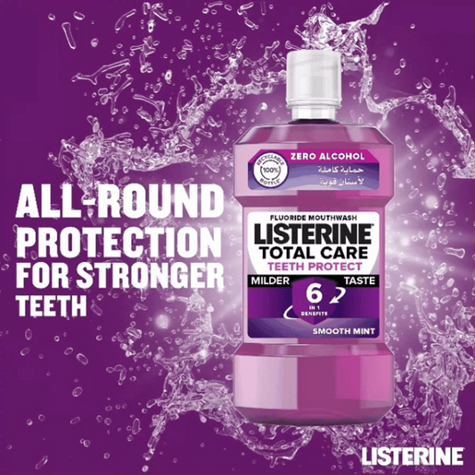Listerine Mouthwash Total Care Anticavity Fluoride, 250ml