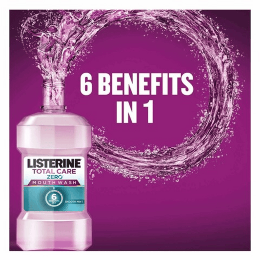 Listerine Mouthwash Total Care Zero Alcohol 500ml