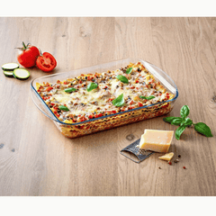 Pyrex Classic Rectangular Glass Baking Roasting, Set of 2 - 2.7 L & 3.7 L 913S607