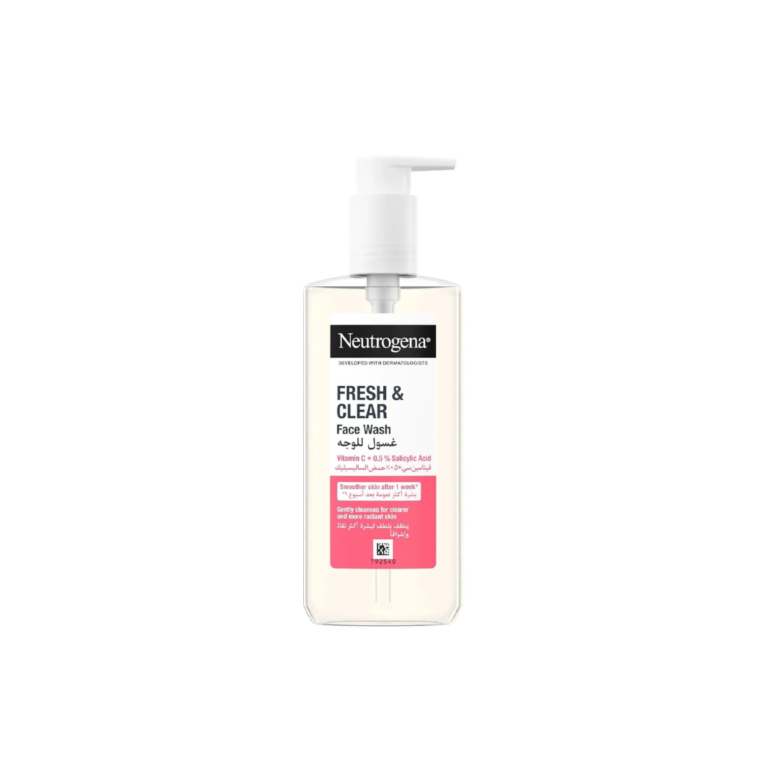 Neutrogena oil Free Fresh and Clear Grapefruit Face Wash 200ml