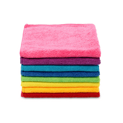 Vileda Microfibre All-Purpose Cloth Colors | 100% microfibre  Pack 8 cloths