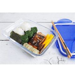 Pyrex Cook & Go Glass Rectangular dish with lid, 1.7L, 282PG00