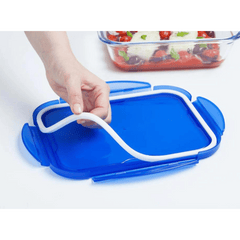 Pyrex Cook & Go Glass Rectangular dish with lid, 1.7L, 282PG00