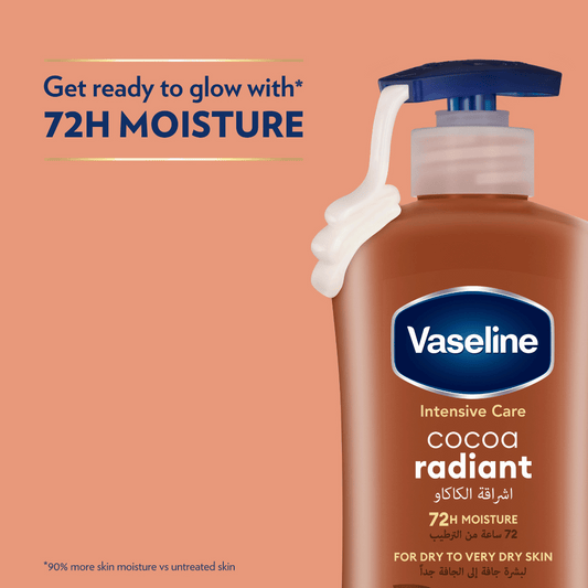 Vaseline Intensive Care Cocoa Radiant Body Lotion, 725ml