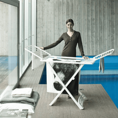 Gimi Dryer X-Leg Zaffiro Plastic, 20m Drying Length