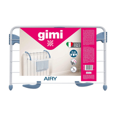 Gimi Dryer Rack Airy with 2 Brackets, 3m Drying Length