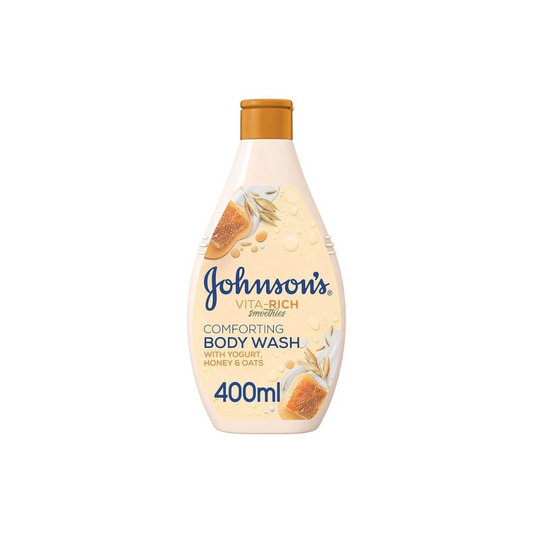 Johnson's Vita-Rich Body Wash Comforting Honey Yogurt, 400ml