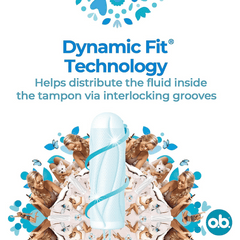 O.B. Procomfort Super Plus Tampons 16's