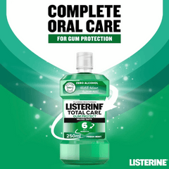 Listerine Mouthwash Teeth & Gum Defence, Milder Taste, 250ml