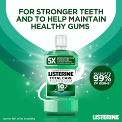 Listerine Mouthwash Teeth And Gum Defence Zero 500ml