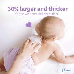 Johnson's® Baby Ultimate Clean Wipes Jumbo 48's