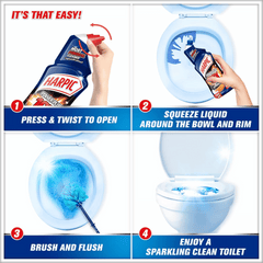Harpic Original Power Plus Toilet Cleaner, 750ml x2, -30% OFF