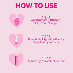 Johnson's® Baby Shiny Drops Kids Shampoo 500ml