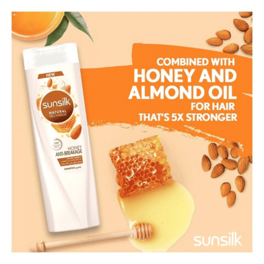 Sunsilk Natural Recharge Honey Anti-Breakage Shampoo 350ml