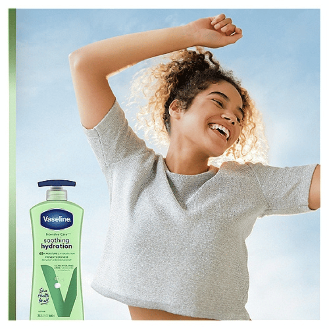 Vaseline Intensive Care Aloe Soothe Body Lotion, 400ml