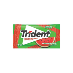 Trident Sugar Free Watermelon Gum 8g, 5 pcs