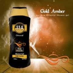 Amatoury Body Wash Oriental Gold Amber 650ml