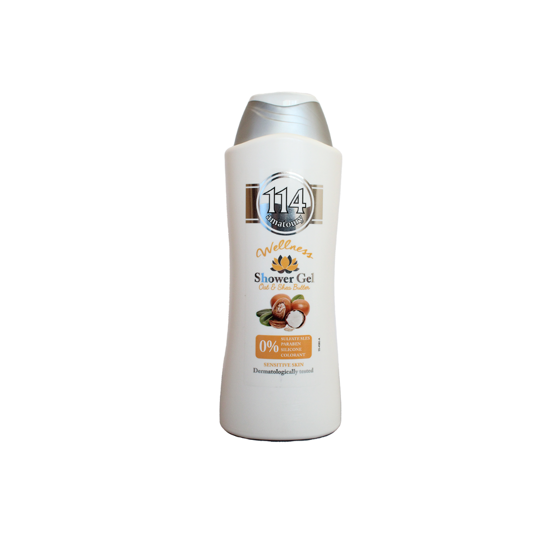 Amatoury Body Wash Wellness Oat & Shea Butter 650ml