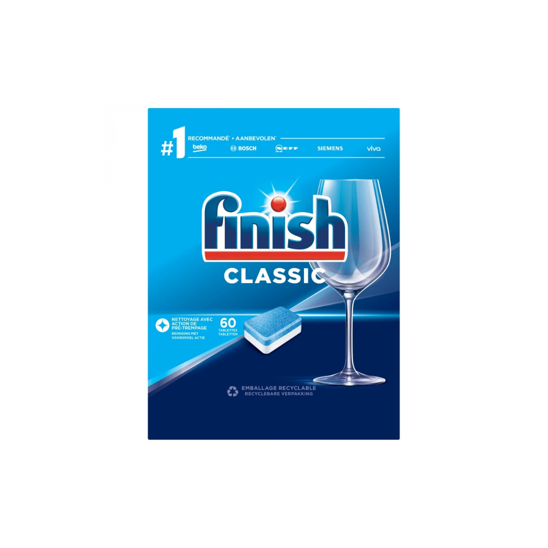 Finish Classic Dishwasher Tablets, 60s