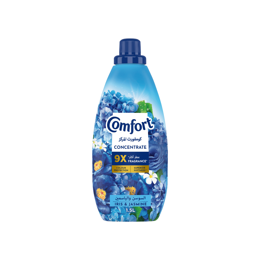 Comfort Concentrate Ultimate Care Iris & Jasmine, 9x Fragrance, 1.5L