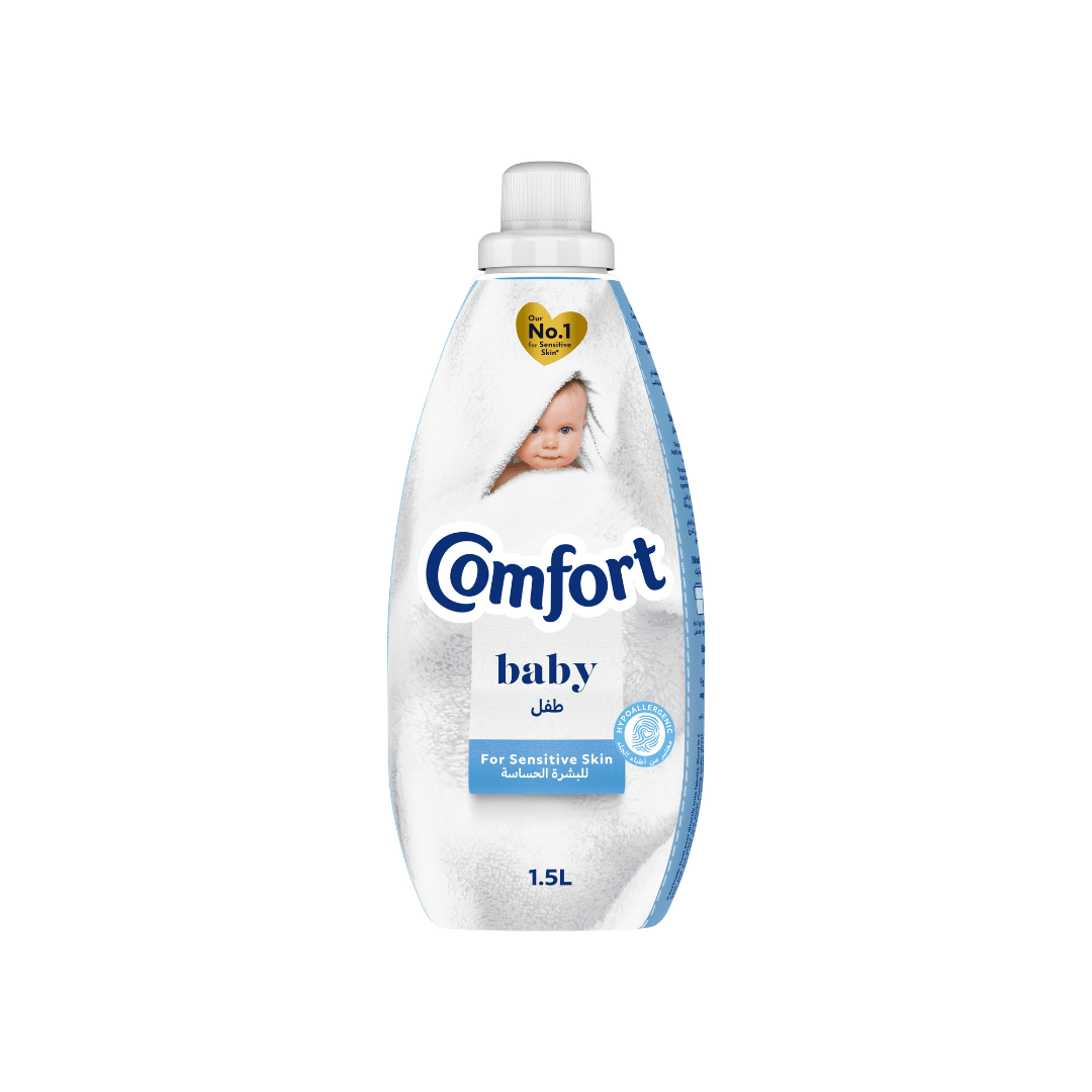 Comfort Concentrate Fabric Softener, Baby, for sensitive skin, 1.5L
