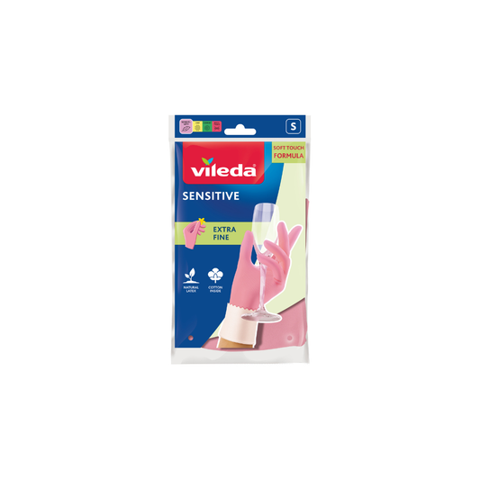Vileda Sensitive Gloves S, Offer maximum sensitivity