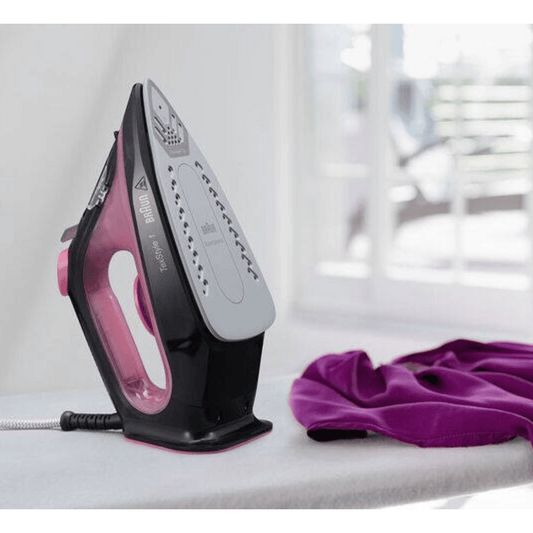 Braun TexStyle 1 Steam Iron SI 1070 Purple/black