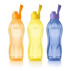 Tupperware Eco Bottle, 750ml, Set of 2 + 1 Free
