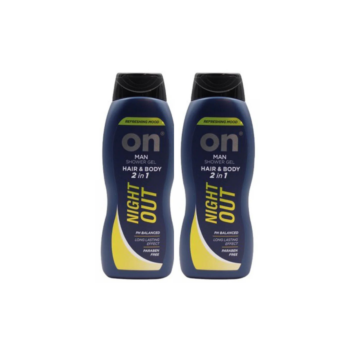ON Shower Gel Night Out 2x650ml, 20% OFF
