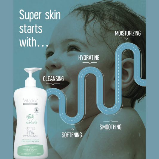 VIitadea Gentle Baby Bath, Sensitive Skin 700ml