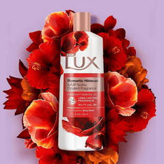 Lux Perfumed Body Wash Romantic Hibiscus, 500ml