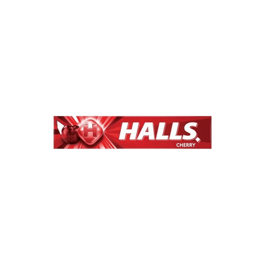 Halls Cherry Candy Cough Drops 22.4g