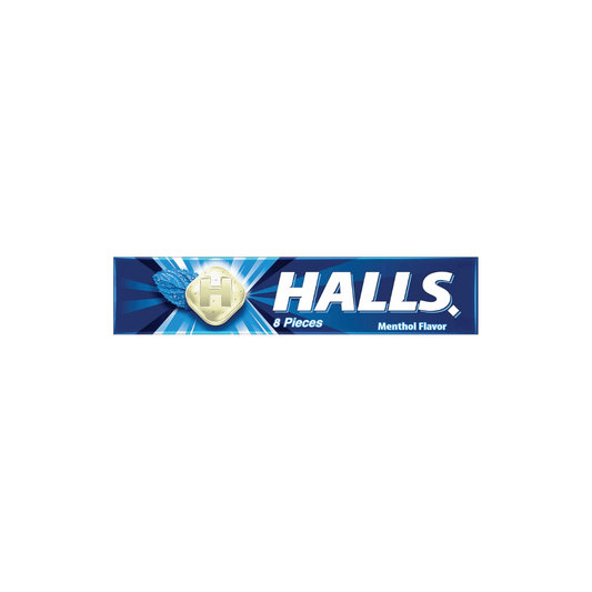 Halls Menthol Candy Cough Drops 22.4g