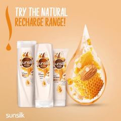 Sunsilk Natural Recharge Honey Anti-Breakage Shampoo 600ml
