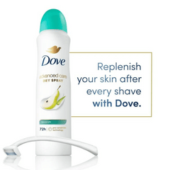 Dove Go Fresh Pear & Aloe Vera Antiperspirant Deodorant, 250ml